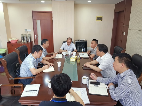 高淳法院党组书记黄德清深入高淳经济开发区走访调研