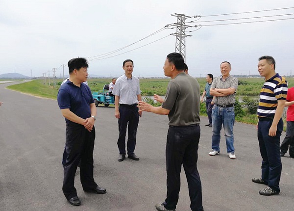 市法院政治部主任刘从廷一行到高淳法院调研指导工作