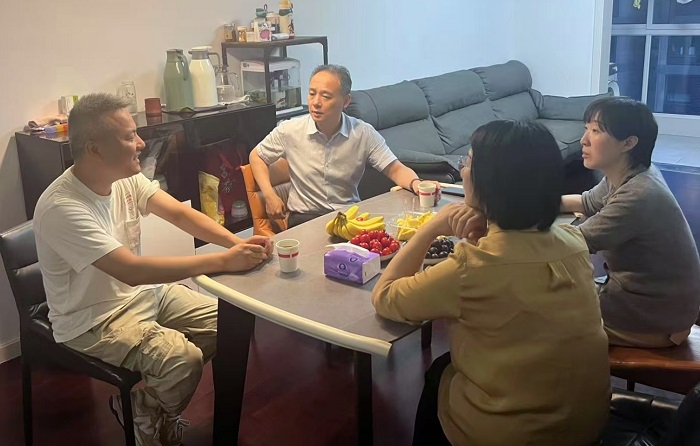 常吹廉洁哨 涵养好家风——高淳法院持续开展“家风润廉”家访活动